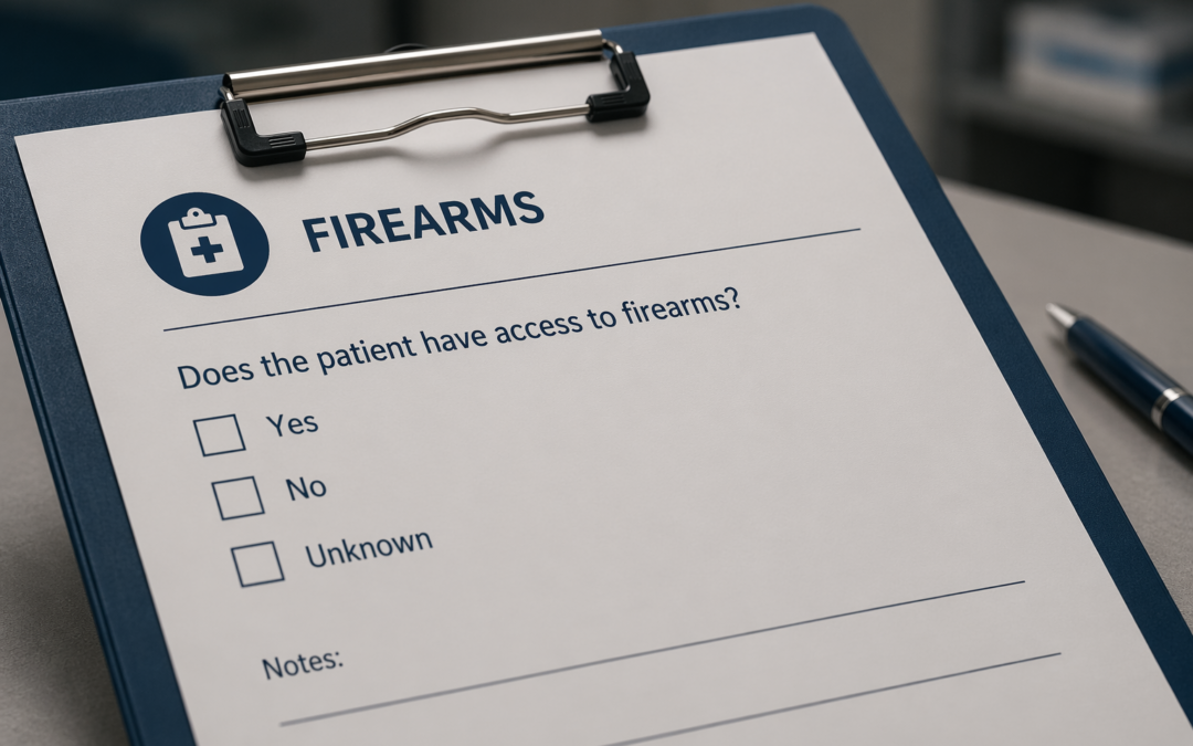 Why Asking About Firearms Can’t Be Optional in Emergency Behavioral Health Care