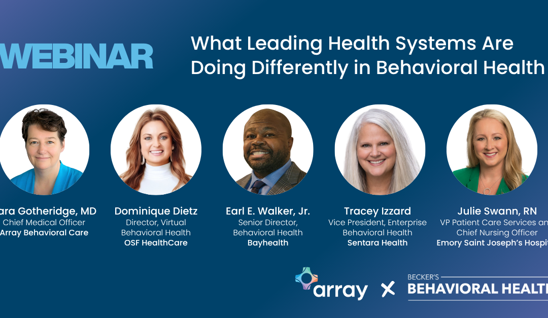 What Leading Health Systems Are Doing Differently in Behavioral Health